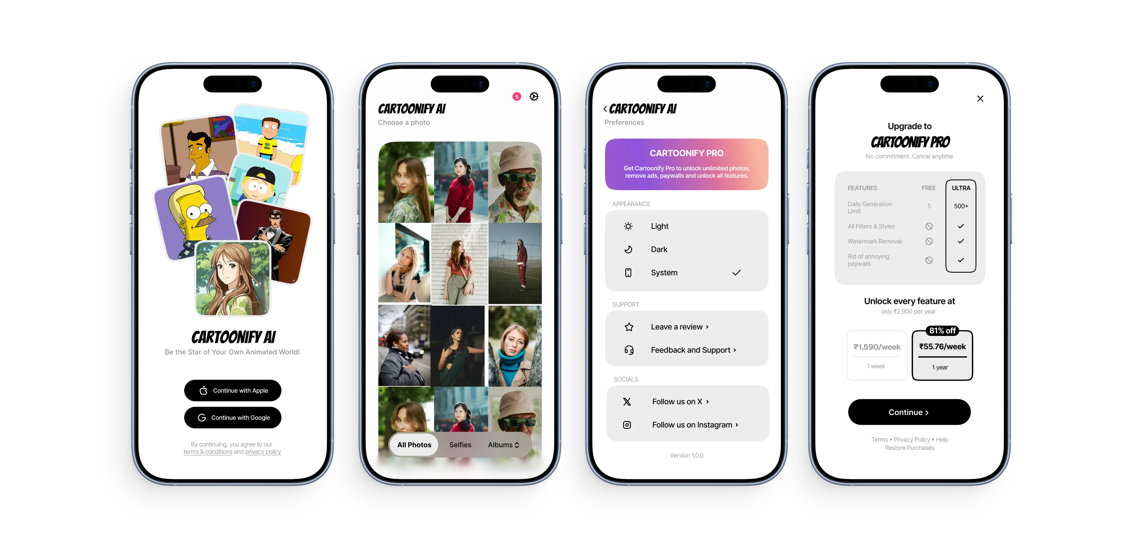 Cartoonify AI - Photo to Cartoon